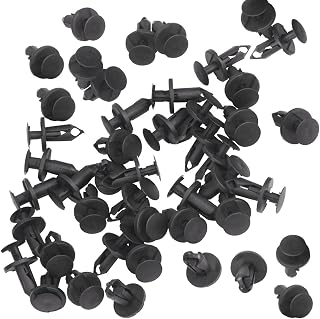 Fender Bumper Clips 8mm 150 PCS, Auto Plastic Push Pins Nylon Rivets Retainer