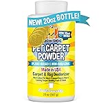 Bodhi Dog Natural Carpet Deodorizer Powder - Dry Pet Smell Eliminator & Urine Odor Remover - Loosens Fur & Dirt - Plant-Based Room Freshener for Vacuuming Home - Fresh Laundry (Pack of 1)