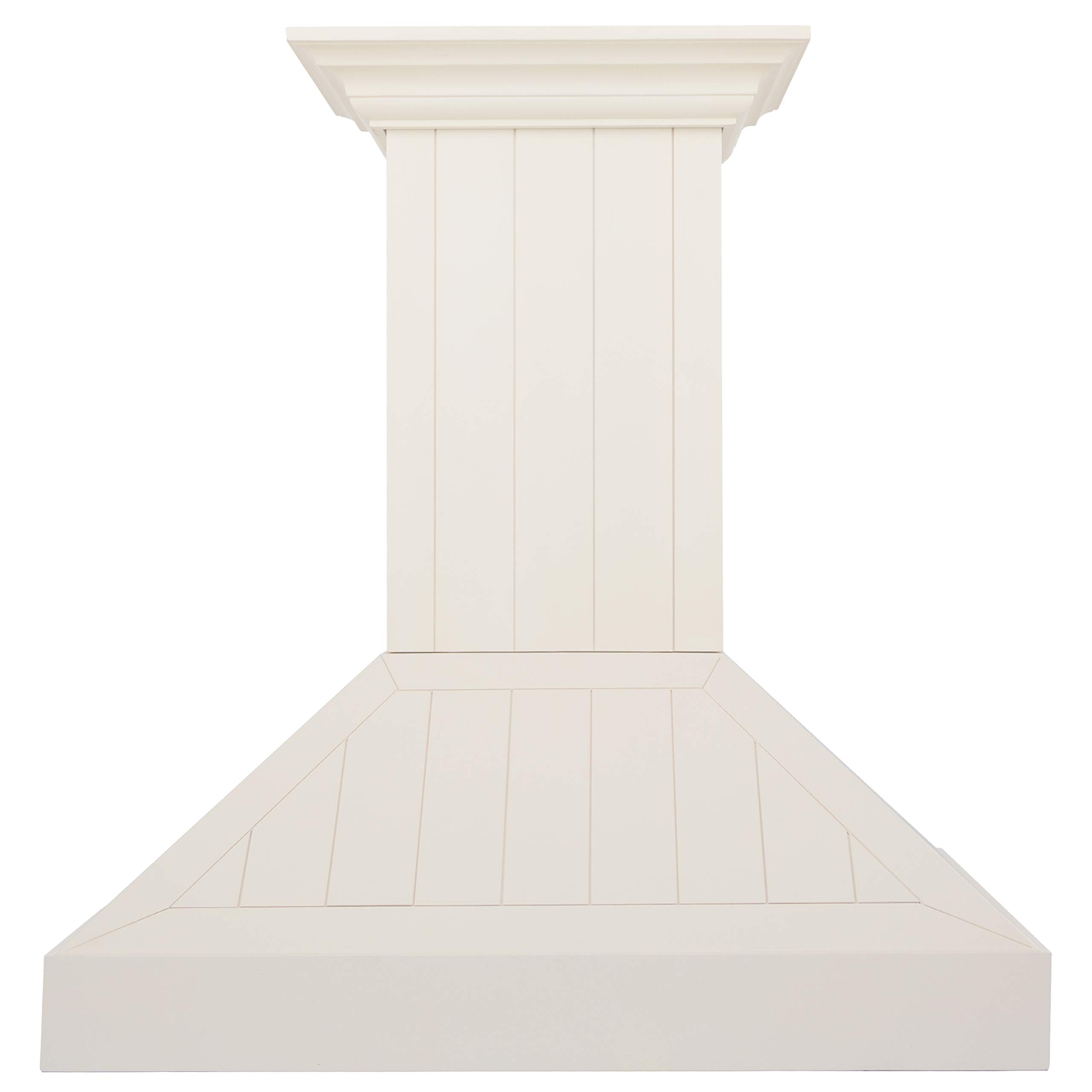 ZLINE 76.2 cm drewniany okap ścienny w domku biały - zawiera silnik (KPTT-30)