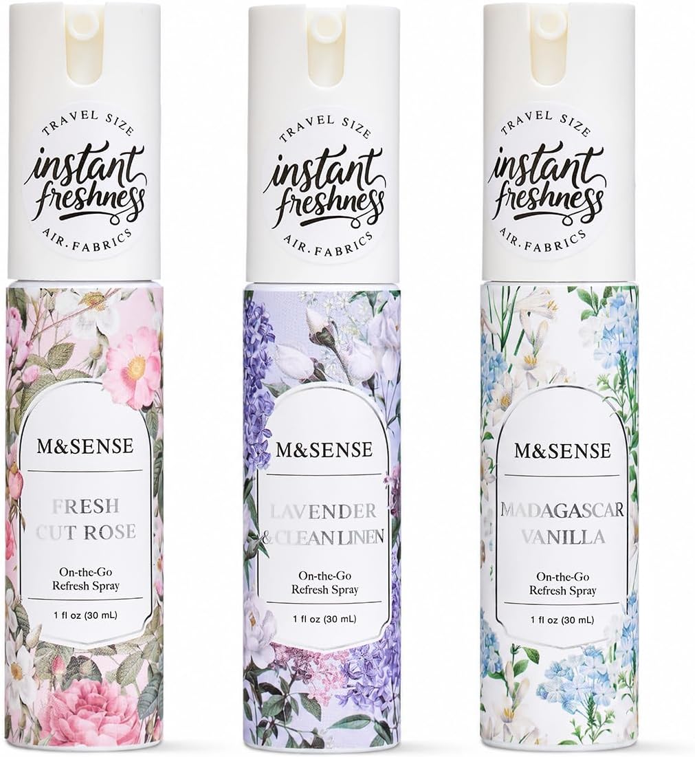 M&SENSE Travel Size Freshener Spray, Before-You-Go Toilet Deodorizer