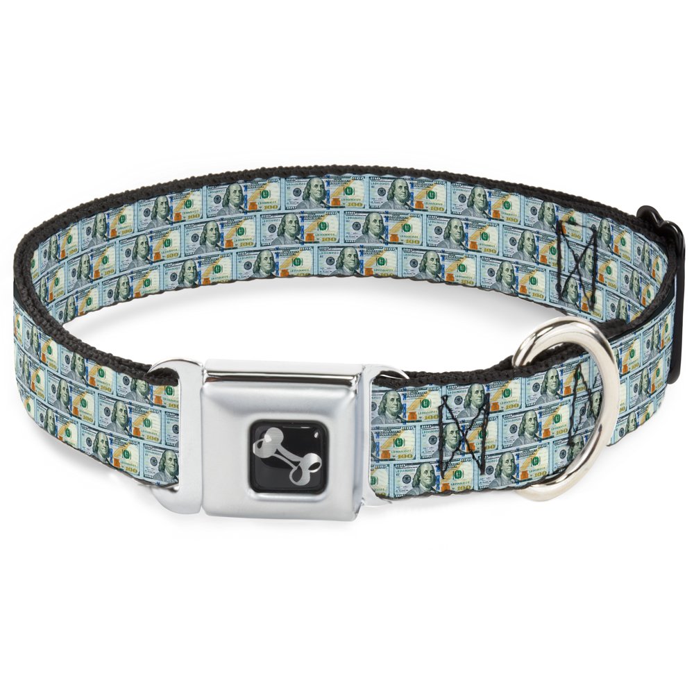 Collier de Chien Buckle Down en Nylon Haute Densité et Boucle Métal Série 2009, Petite Taille