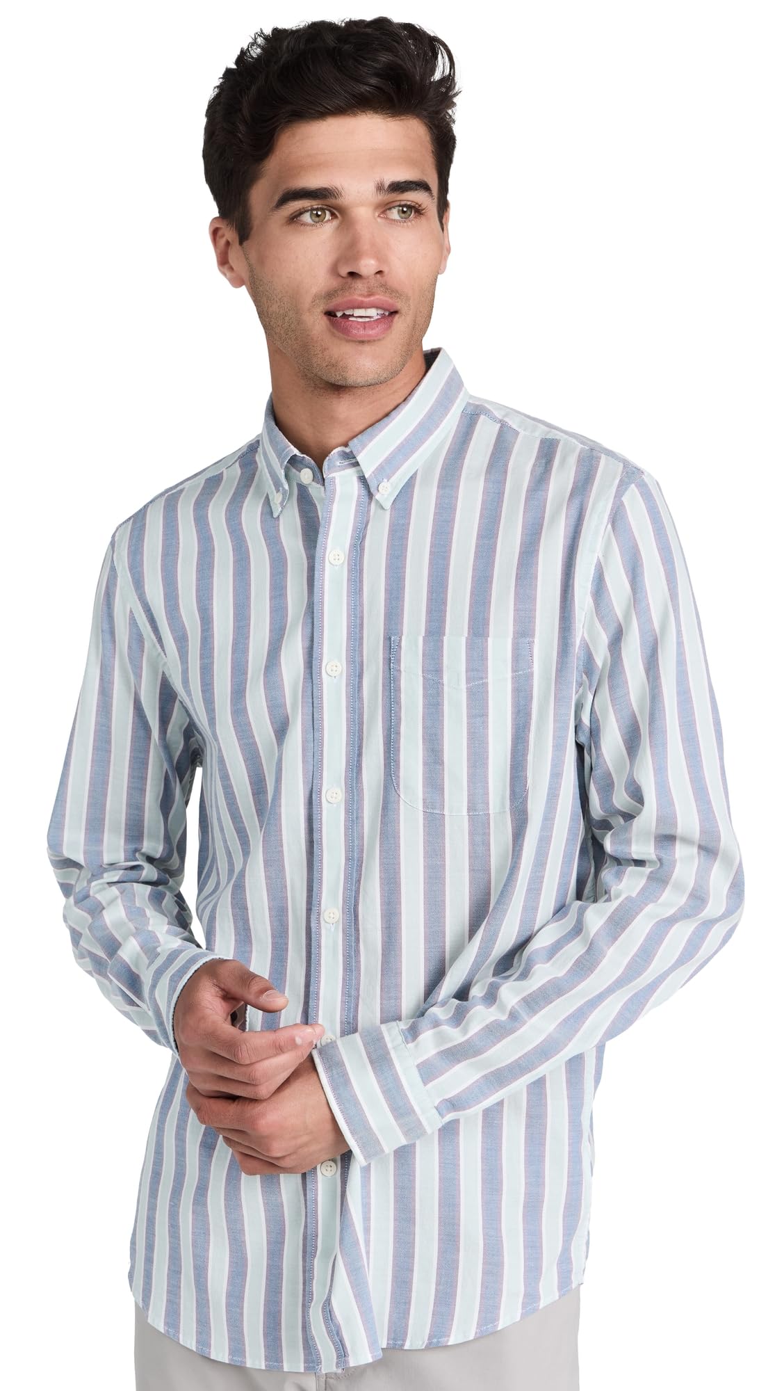 FahertyMen's Supima Oxford Shirt