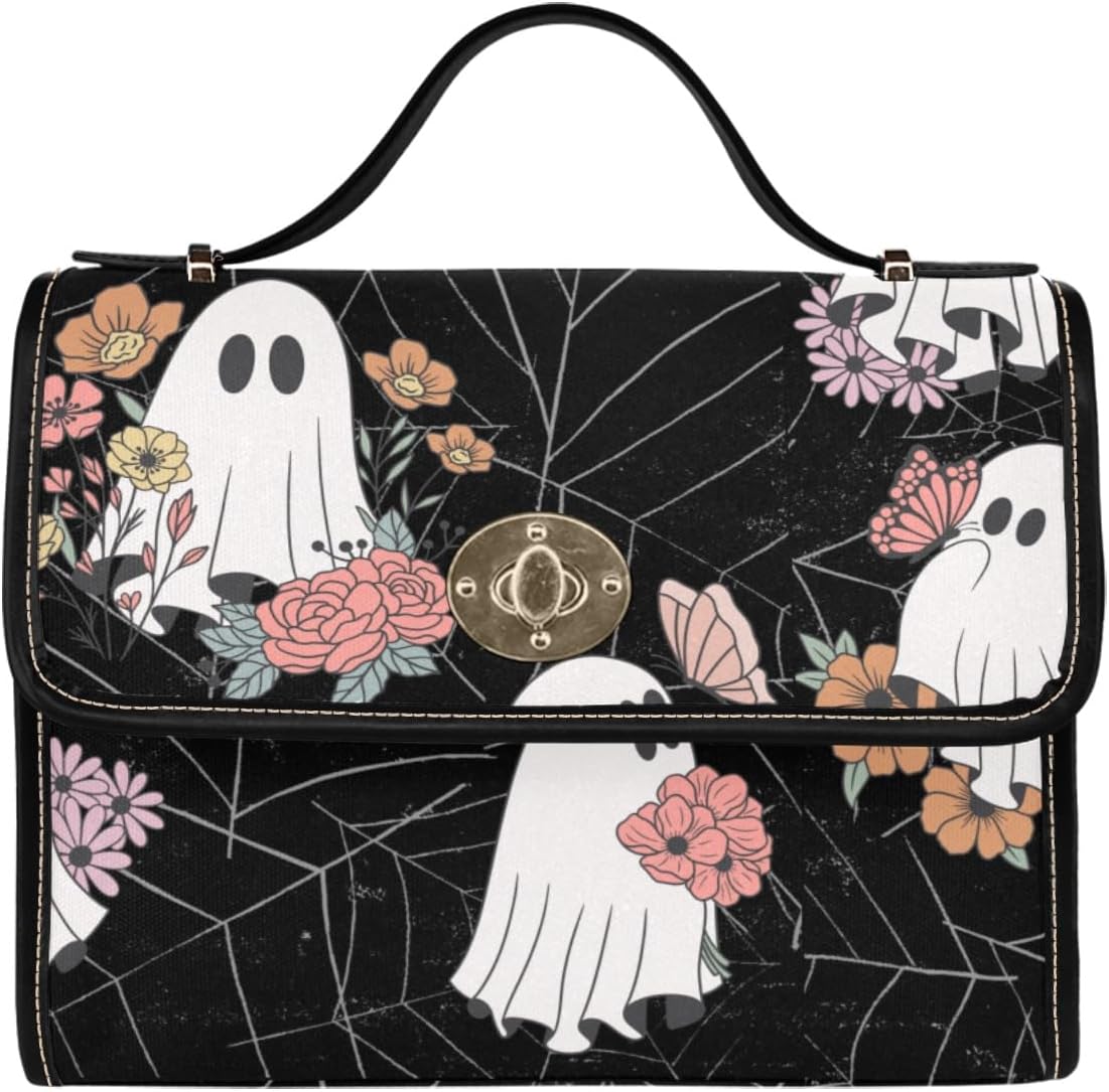 Succubus Bags Books Great Gatsby Vegan Crossbody Bag Black