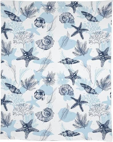 Miniatura 640 de Mantel floral hippie, diseño retro de los años 70, naranja, rosa, azul, floral, bohemio, estampado estético de margaritas, para fiesta, picnic