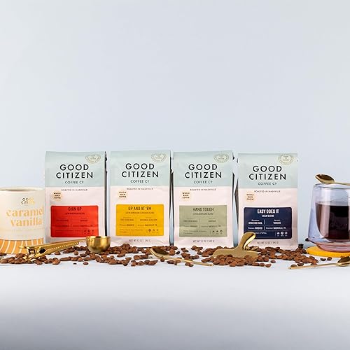 Miniatura 5 de Good Citizen Coffee Co. - Mezcla de Chin Up, tostado medio, sabor chocolate negro y cereza, cultivado de forma sostenible, calidad premium, proceso