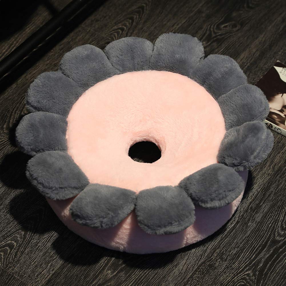 Coussin de siège rond coton premium 40cm pour décoration salon