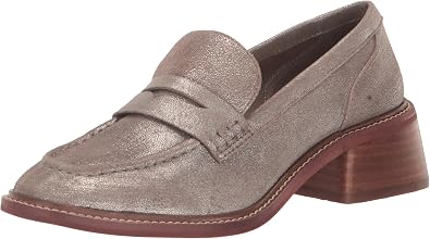Vince Camuto Womens Enachel Block Heel Loafer