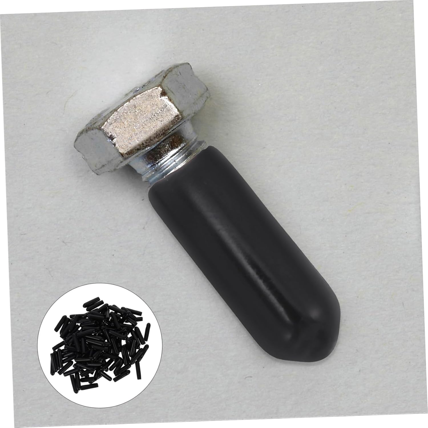 500pcs Vacuum Hose Caps Rubber End Caps for Intake Manifold Carburetor Vacuum Plug Soft PVC Protection for Applications