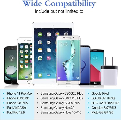 Miniatura 6 de Enchufe de pared USB de un solo puerto, paquete de 5 unidades de 1A5 V, adaptador de corriente para iPhone 15 14 13 12 11 XS XR X 8 Plus, iPad,