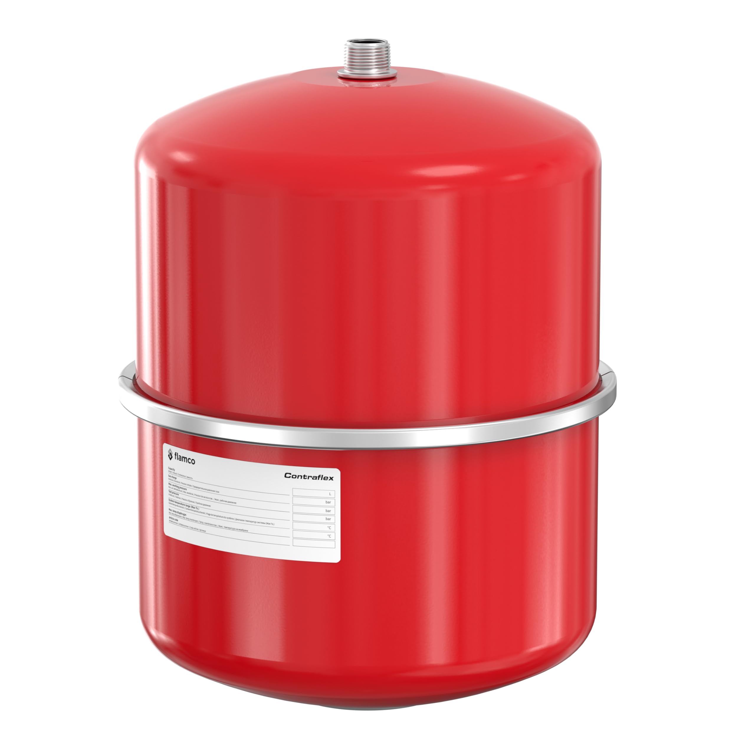 Flamco Red 18 Litre Expansion Vessel For Heating Systems