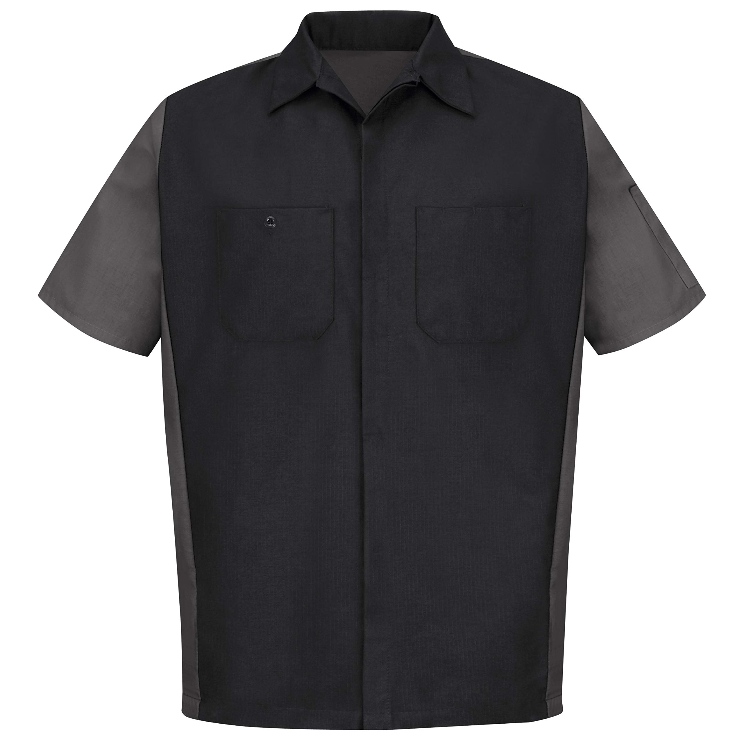 Red Kap Herren Men's Short Sleeve Two-Tone Crew Shirt Hemd (1er Pack)