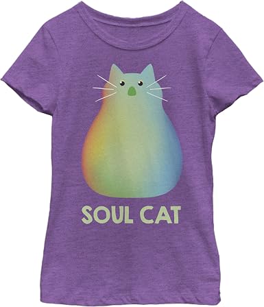 Girl's Soul Rainbow Cat T-Shirt 