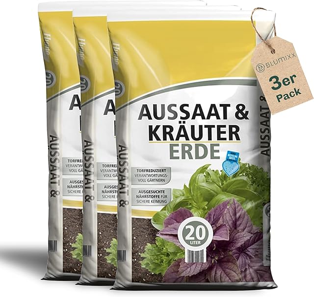 Aussaaterde Aussaaterde Pflanzen Versorgung Zusammensetzung Kräutererde — Erden