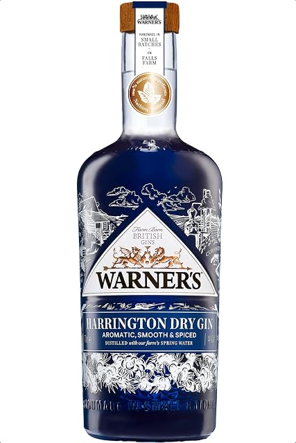 Warner's Harrington Dry Gin, 70cl