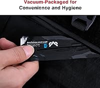 Vista 3 de VSGO Hisopos de limpieza de cámara digital con sensor de limpieza de hisopos con solución de limpieza de sensor de 0.3 fl oz, hisopo seco CCD CMOS