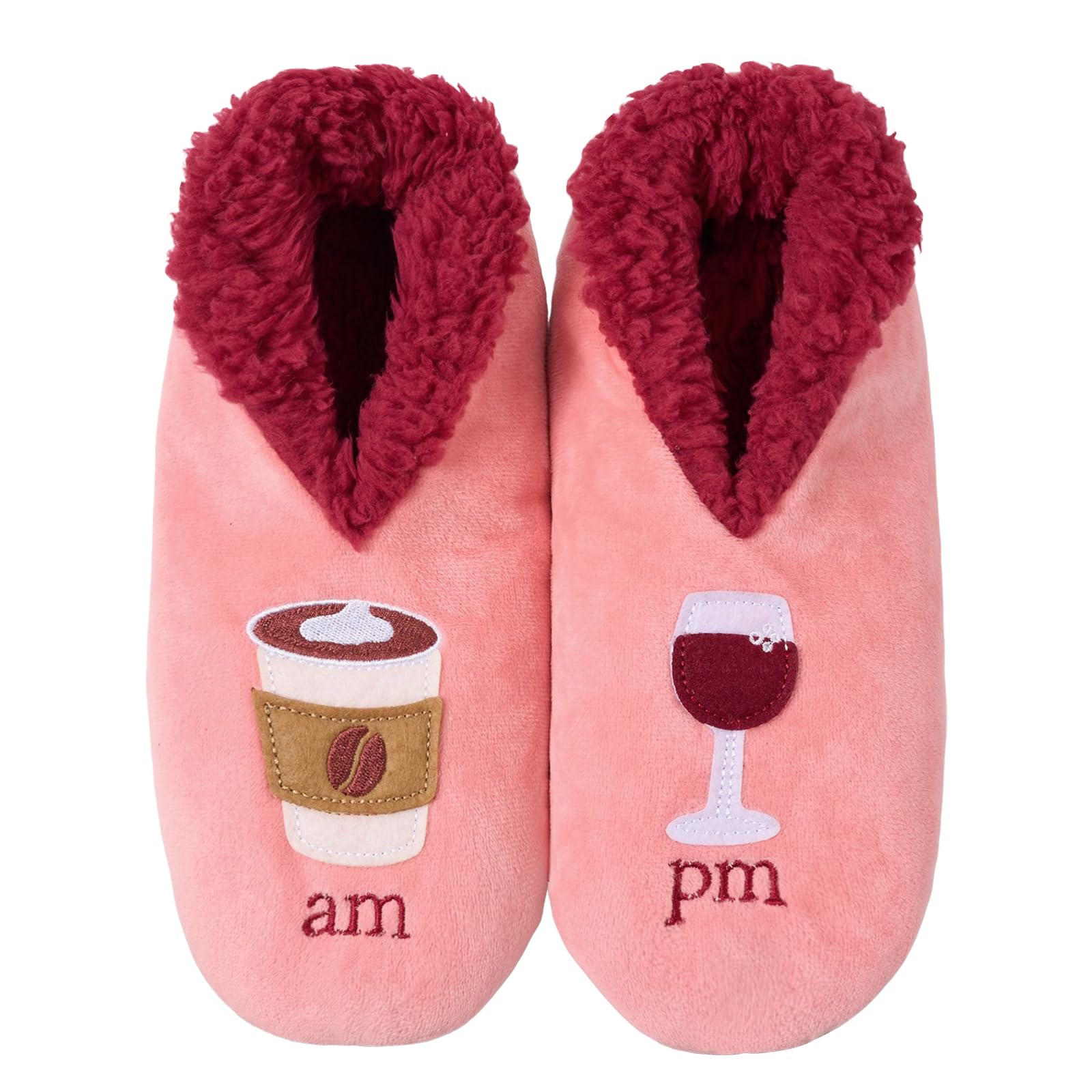 SukModen Kuschelsocken Damen, Hüttensocken mit Silikon-Grip-Punkten | für Zuhause im Winter, Geschenke für Frauen, weiches Kuschelfutter, liebevolle Tierdesigns