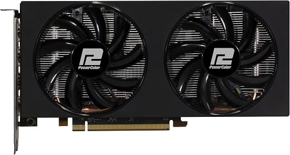 PowerColor AMD Radeon RX 5600 XT 6GB AXRX 5600XT 6GBD6-3DHV2/OC