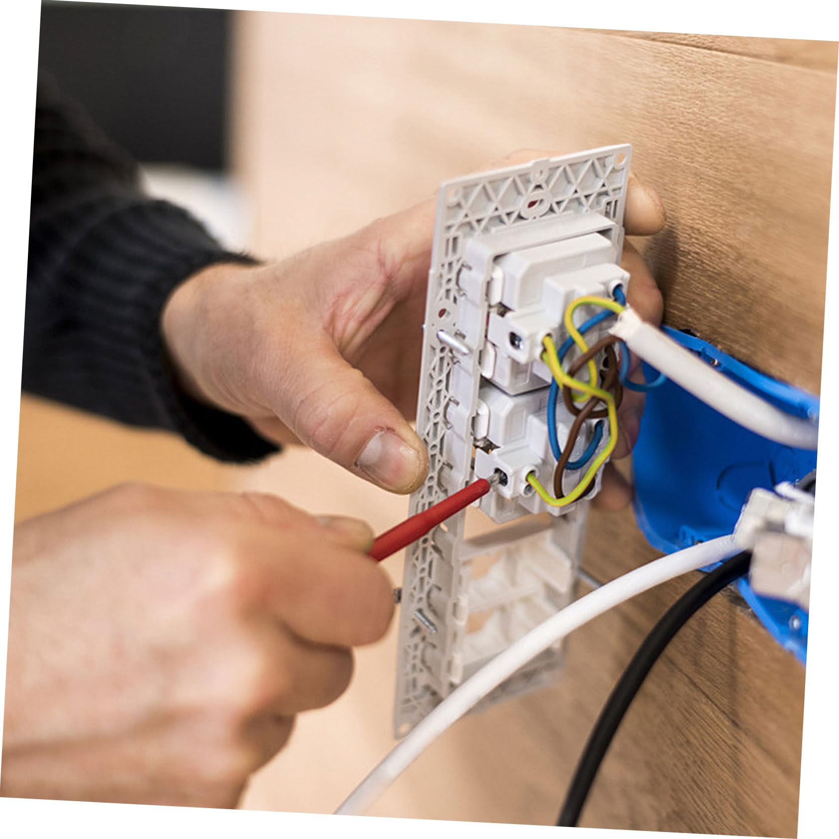 Prensaestopas Impermeables de Plástico 40 Piezas, Conector para Cables Eléctricos, Protege Cables y Juntas, Uso en Instalaciones