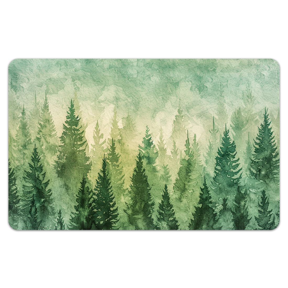 Peacoblue Forest Card Skin Stickers, Credit Debit Card Decal โ image 1
