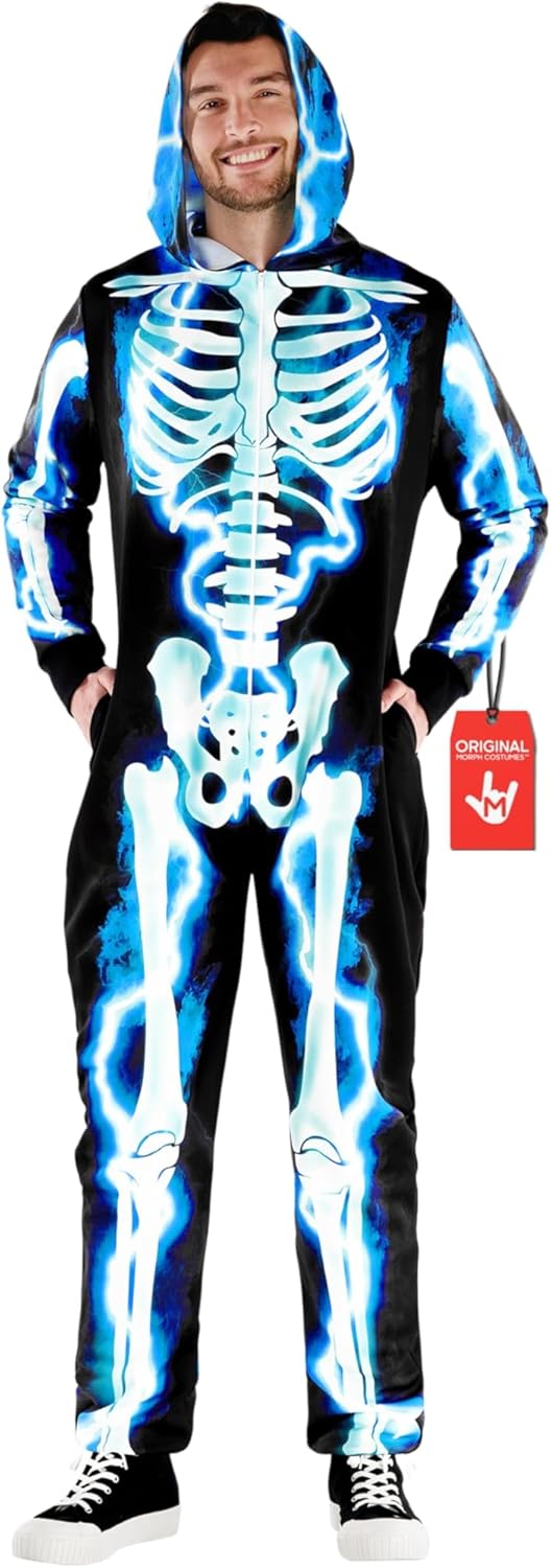 Morph Skeleton Costume Men, Adult Skeleton Costume, Halloween Costumes For Men, Halloween Costumes For Adults