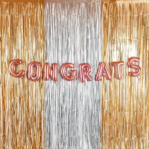 Miniatura 4 de Restaurantware Balloonify - Globo de letras de 16 pulgadas, 1 globo de fiesta del alfabeto, letra G, autosellante, lámina de oro rosa, globo de