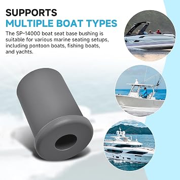 SP-14000 Boat Seat Pedestal Rod Adapter Bushing Fits for Attwood Swivl-Eze