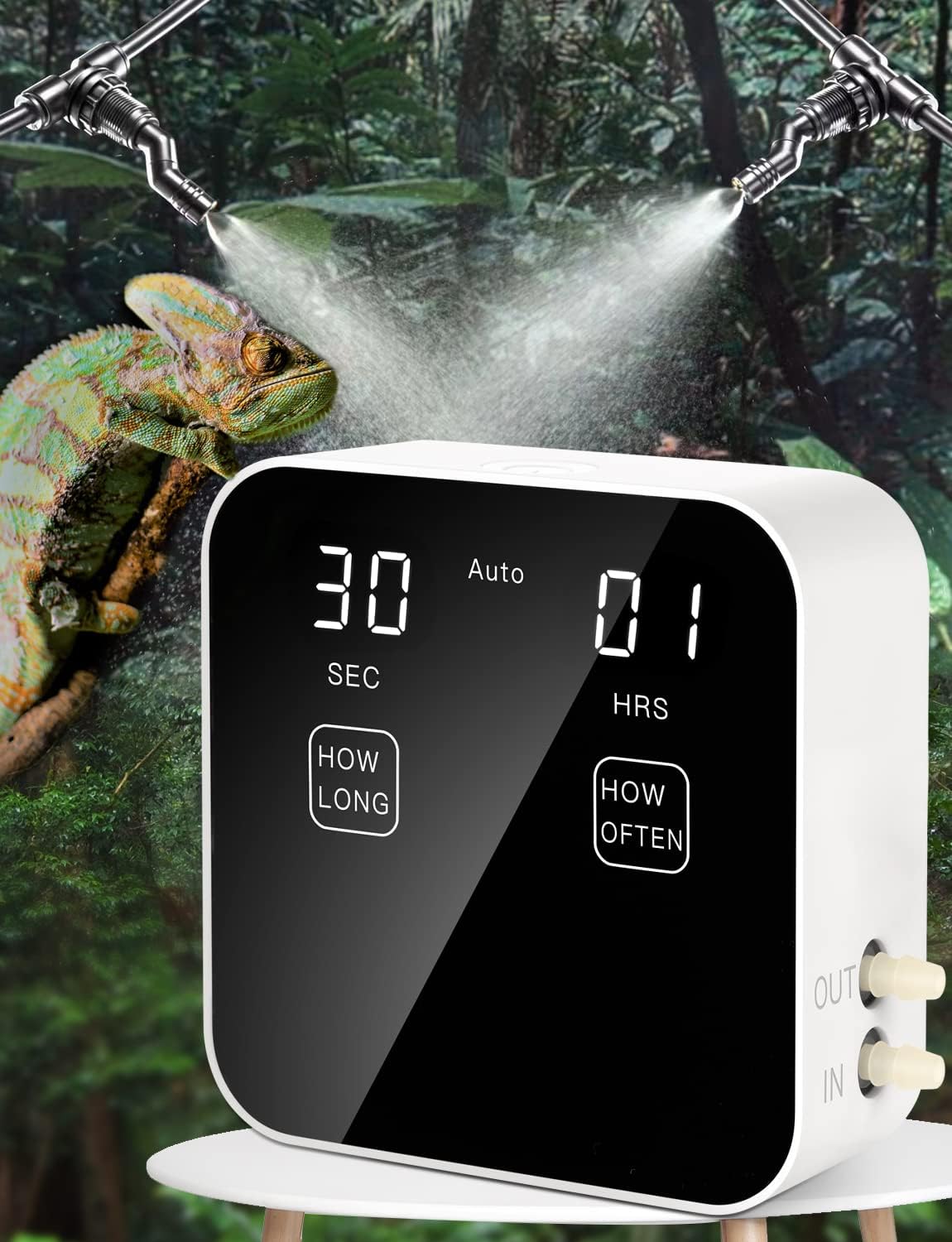 Reptile Mister Automatic, Quiet Reptile Misting System