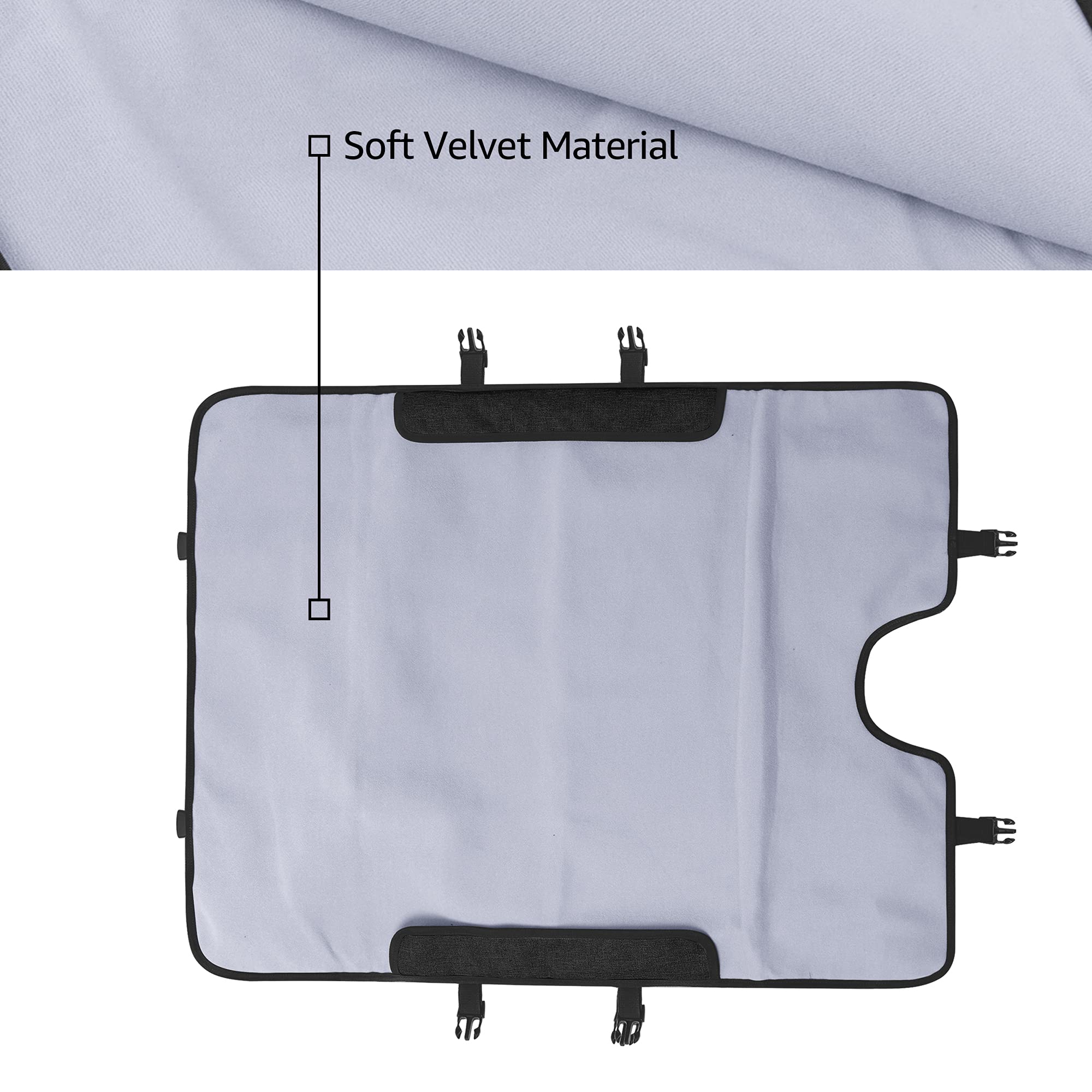 CURMIO Borsa da Viaggio per Computer Desktop Apple iMac da 24", Copertura Antipolvere per Schermo del Computer con Manico in Gomma e Tasche, Nero (in Attesa di Brevetto)