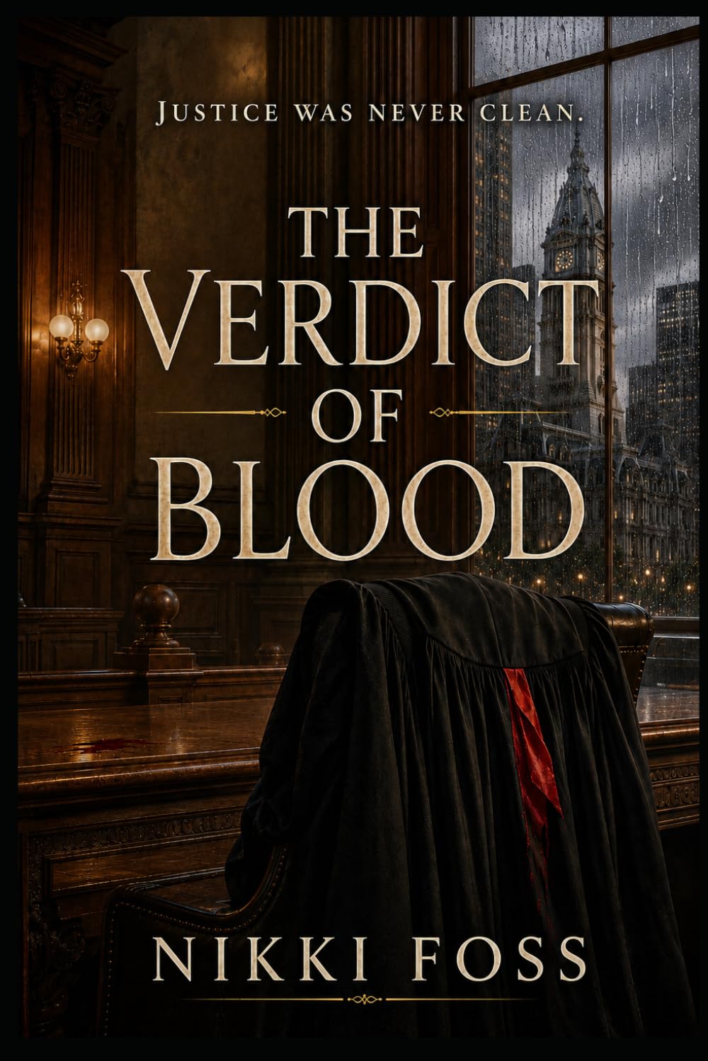 THE VERDICT OF BLOOD: A Dark Legal Psychological Thriller