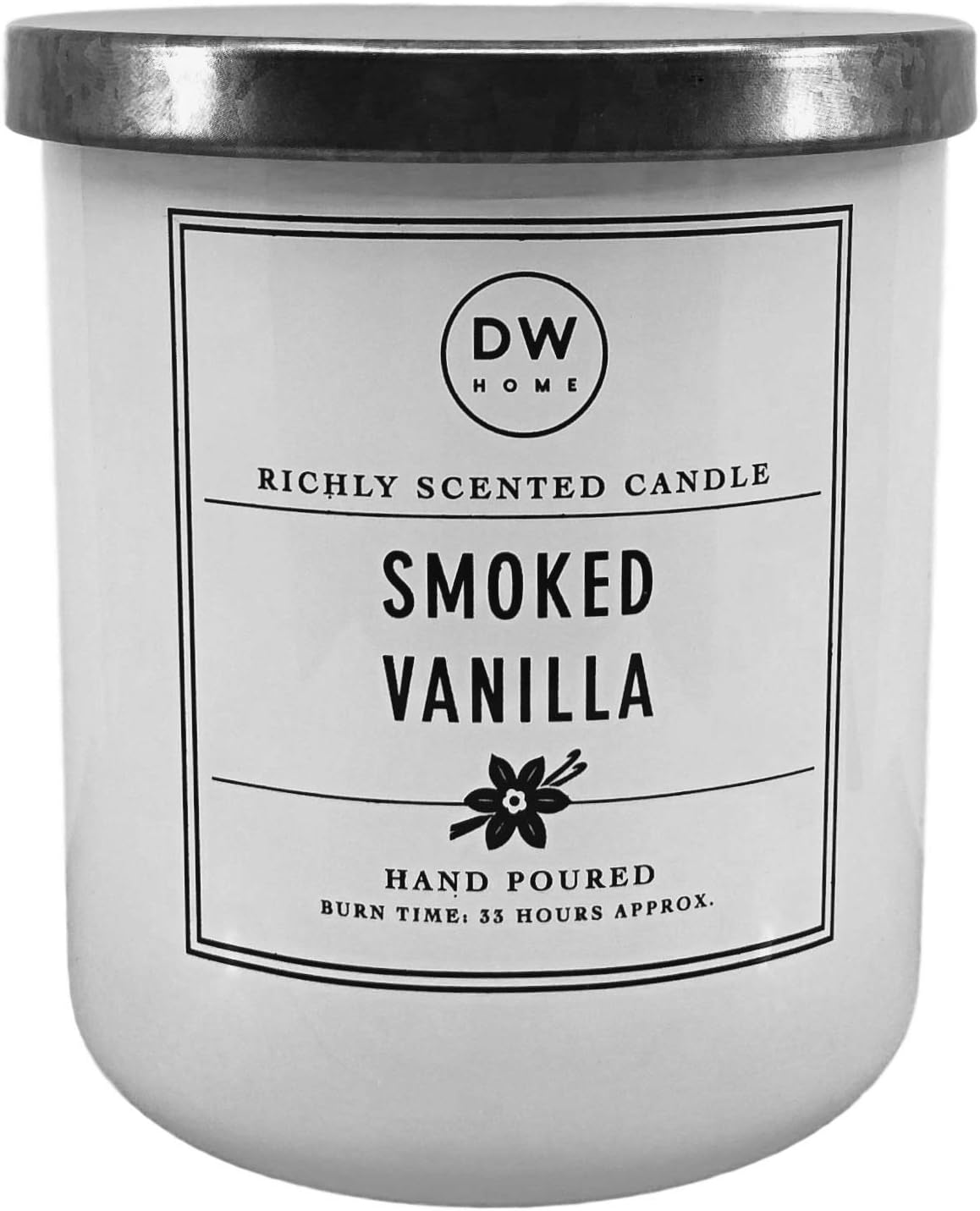 DW Home Smoked Vanilla Scented Candle Home & Kitchen