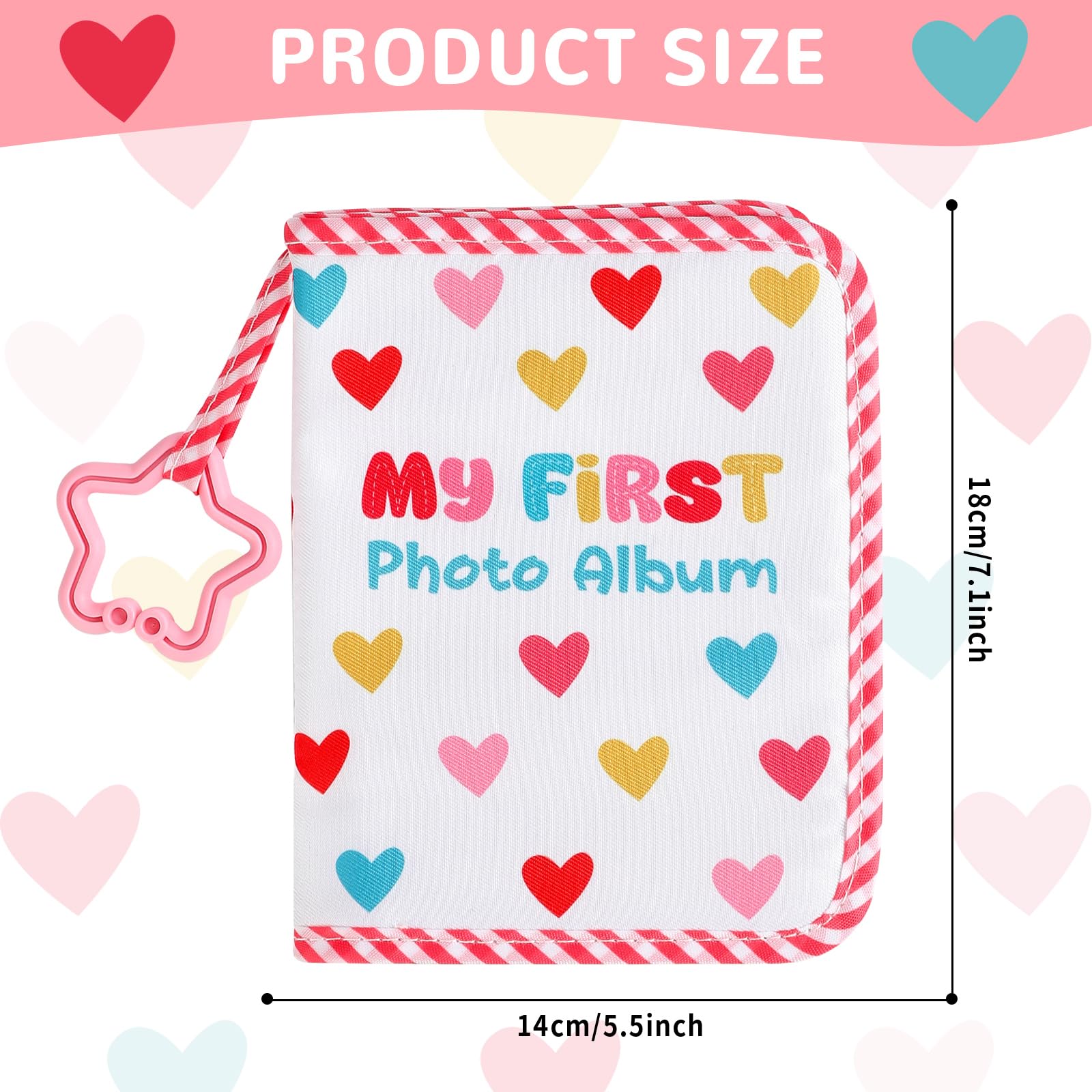 Amazon.com : ZOIIWA Baby's My First Family Album Soft Photo Cloth