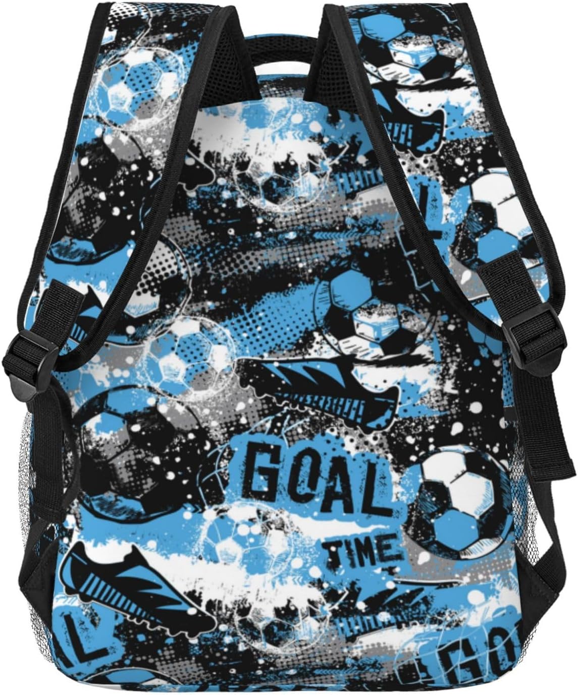 Football & Soccer Backpack - Blue, Unisex, 11.4 x 7.8 x 15.7 inches, 08