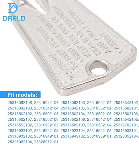 Miniatura 4 de 216702900 Llaves de puerta de congelador, sustituye a AP4301346 AP4071414 PS2061565 AP2113733 06599905 08037402 12849 PS1991481, compatible con