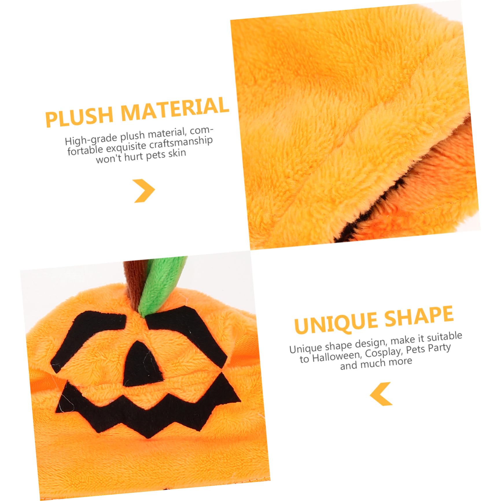 BESPORTBLE 2sets Costumi Per Animali Domestici Mantello e Cappello Tema Halloween Per Cani e Gatti Accessori Divertenti Per Feste Di Halloween Adatto Tutte Le Taglie