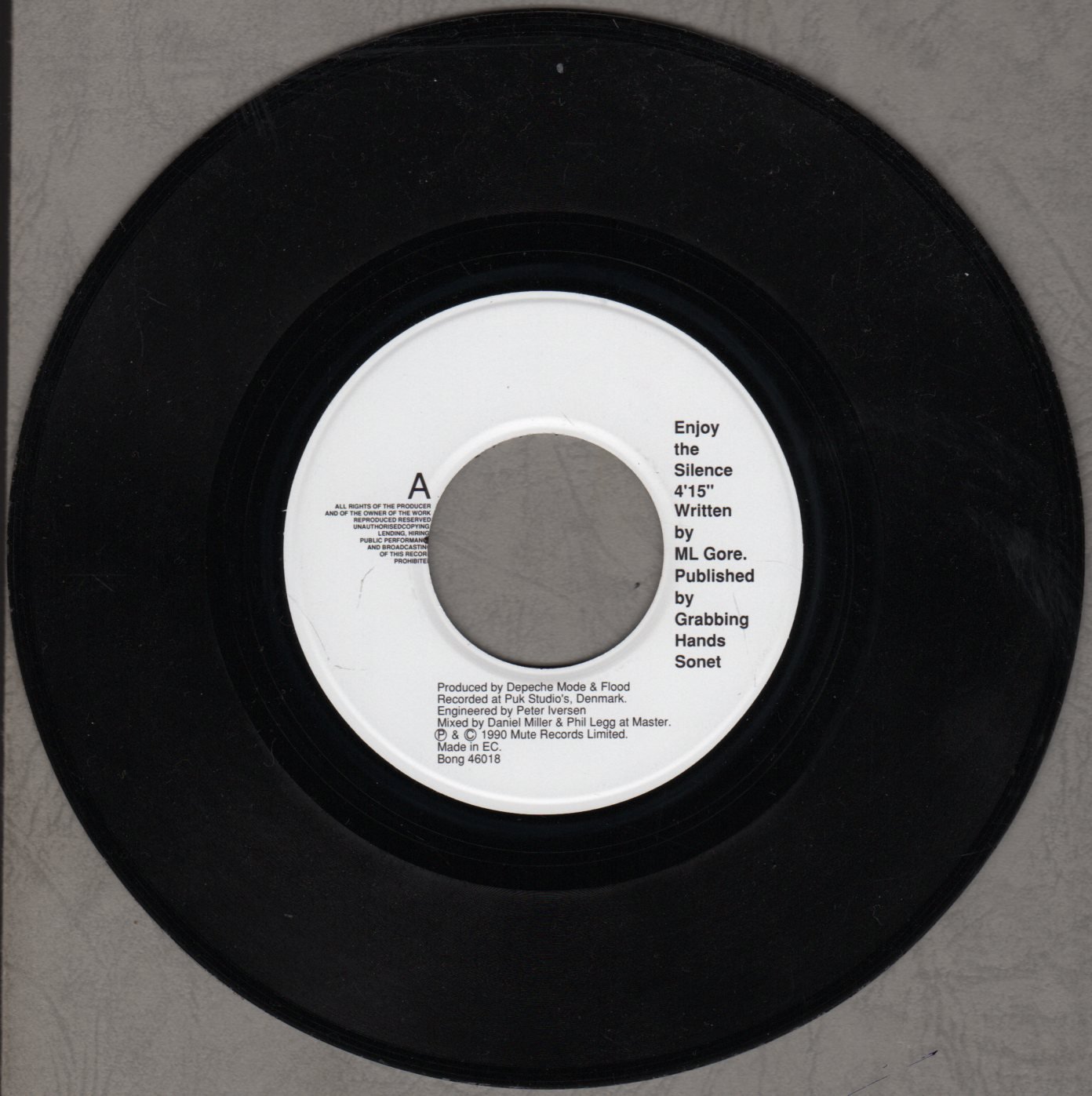 Enjoy The Silence / Memphisto [Vinyl Single]: Amazon.de: Musik-CDs