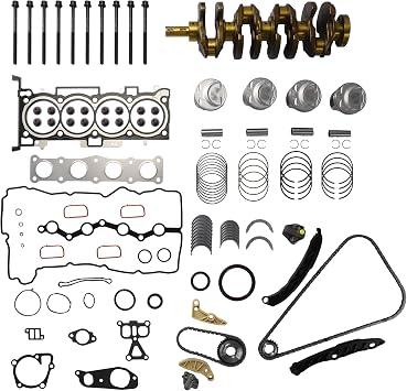G4KH 2.0 Engine Rebuild Kit Crankshaft Timing Chain Pistons Bearings for Hyundai Elantra Kona Sonata Santa Fe Genesis G70 Kia Optima Sportage Sorento Stinger 2.0L 2011-2025 231112g000 76457 HS55399