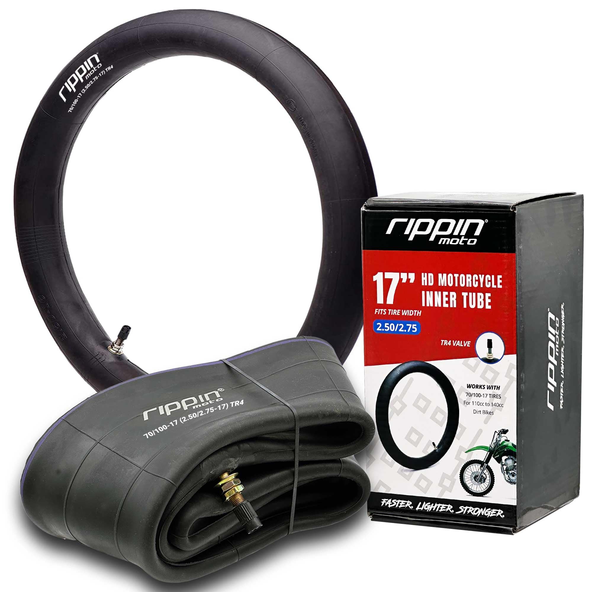 Amazon.com: Rippin Moto 2.50/2.75-17 Heavy Duty Dirt Bike Inner