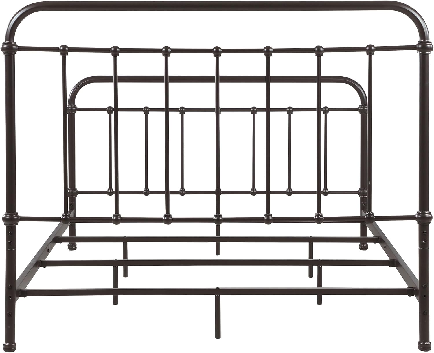 Coaster Home Furnishings Livingston Transitional Wood Queen Size Open Frame Bed Frame 52-inch Headboard Dark Bronze 300399Q