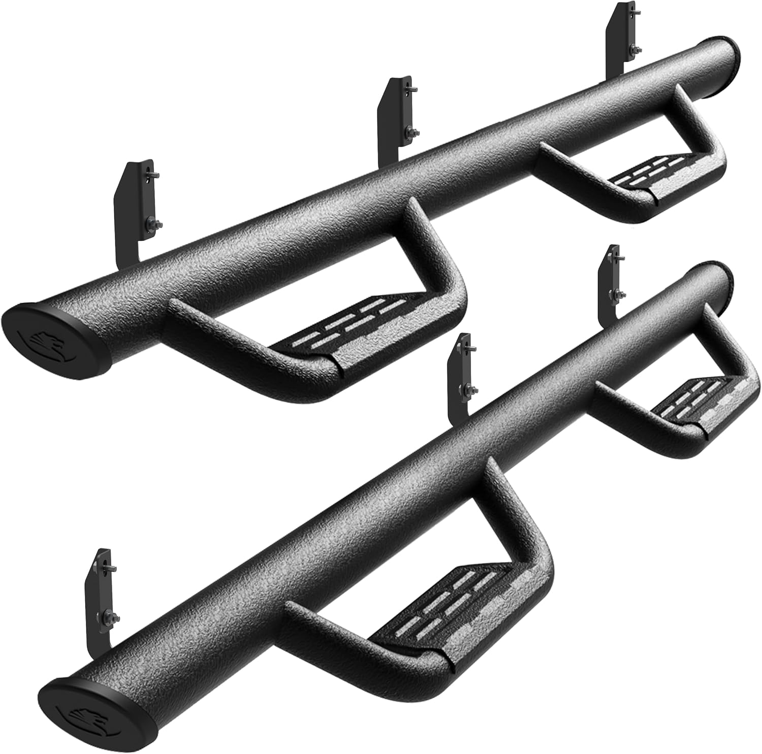 Tyger Auto Tyger Access Running Boards Compatible with 1999-2016 Ford F-250 F-350 Super Duty | Supercrew Cab | TG-AS2F24041 | Textured Black Drop Step Rail