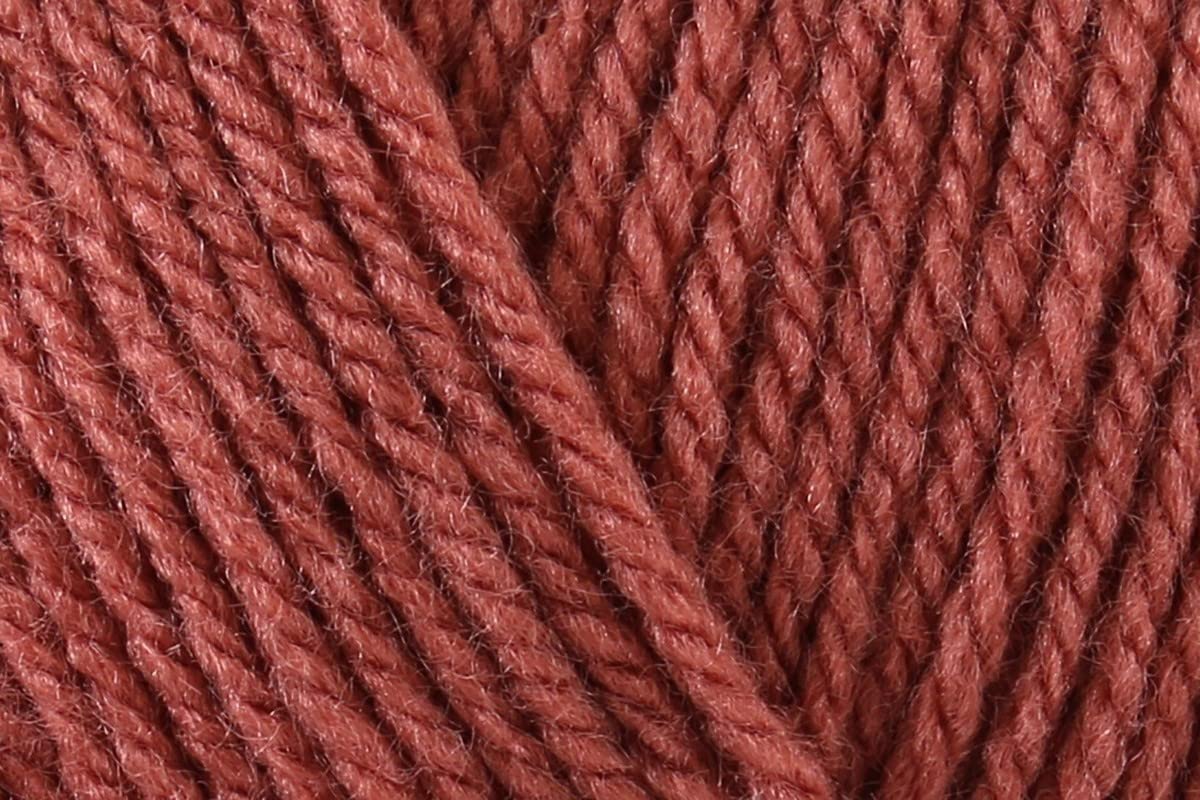 Sirdar Hayfield Bonus DK Crochet Yarn, 100% Acrylic Double Knitting Wool for Jumpers Toys Sweaters - 100g Balls - Rustic Pink (635) - Pack of 3