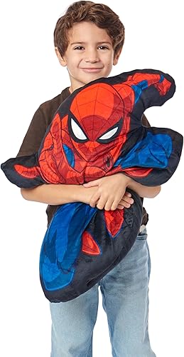 Miniatura 2 de Northwest Almohada de personaje de Spider-Man Cloud Pal, 23 pulgadas, amigo de la web