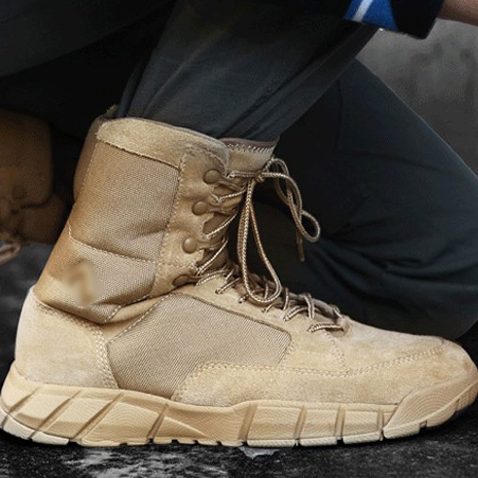 Amazon.com: Lfzhjzc Men's Tactical Boots, Work Boots for Men