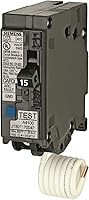 Vista 1 de Siemens QA115AFCP 15-Amp Single Pole 120-volt Combination AFCI Breaker para Enchufe