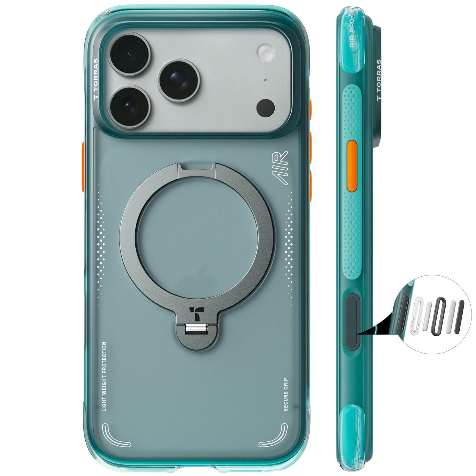 Amazon.co.jp: TORRAS iPhone 17 Pro 6.3 インチ 用 ケース【エア