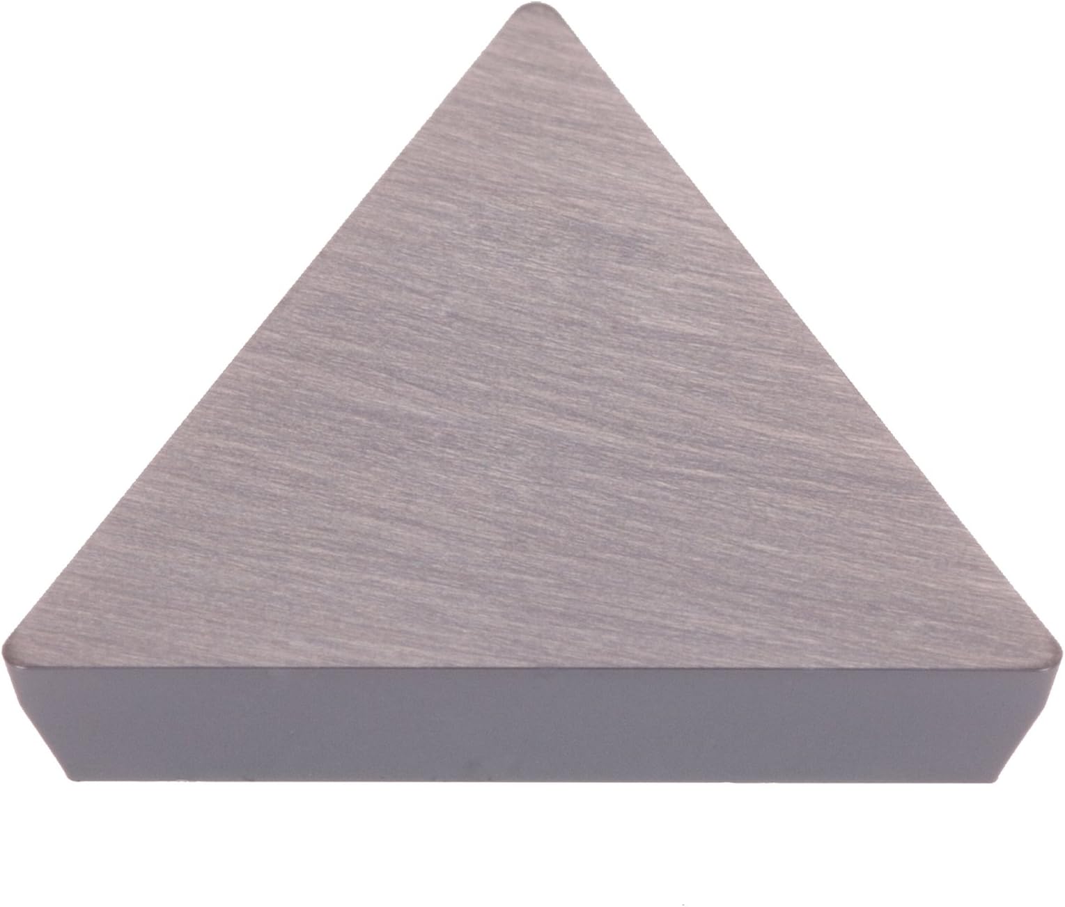 Tungaloy America TPGN160304 T3130 Carbide Positive Turning Insert, TPGN Style, CVD G-Type, Triangular, Premium-Tec, T3130 Grade for Steel, Corner Radius 0.016", No Chipbreaker