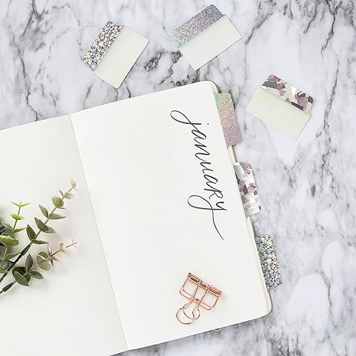 Miniatura 7 de Avery, Multi-Use Ultra Tabs - 2 x 1.5 pulgadas, diseños iridiscentes holográficos, 18 pestañas de páginas reposicionables (74145)