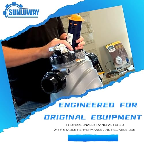 Miniatura 2 de Sunluway R0502500 - Kit de sello de junta tórica de repuesto para desinfectantes de agua Zodiac Nature2 Fusion Inground, Fusion Soft, Vision sobre