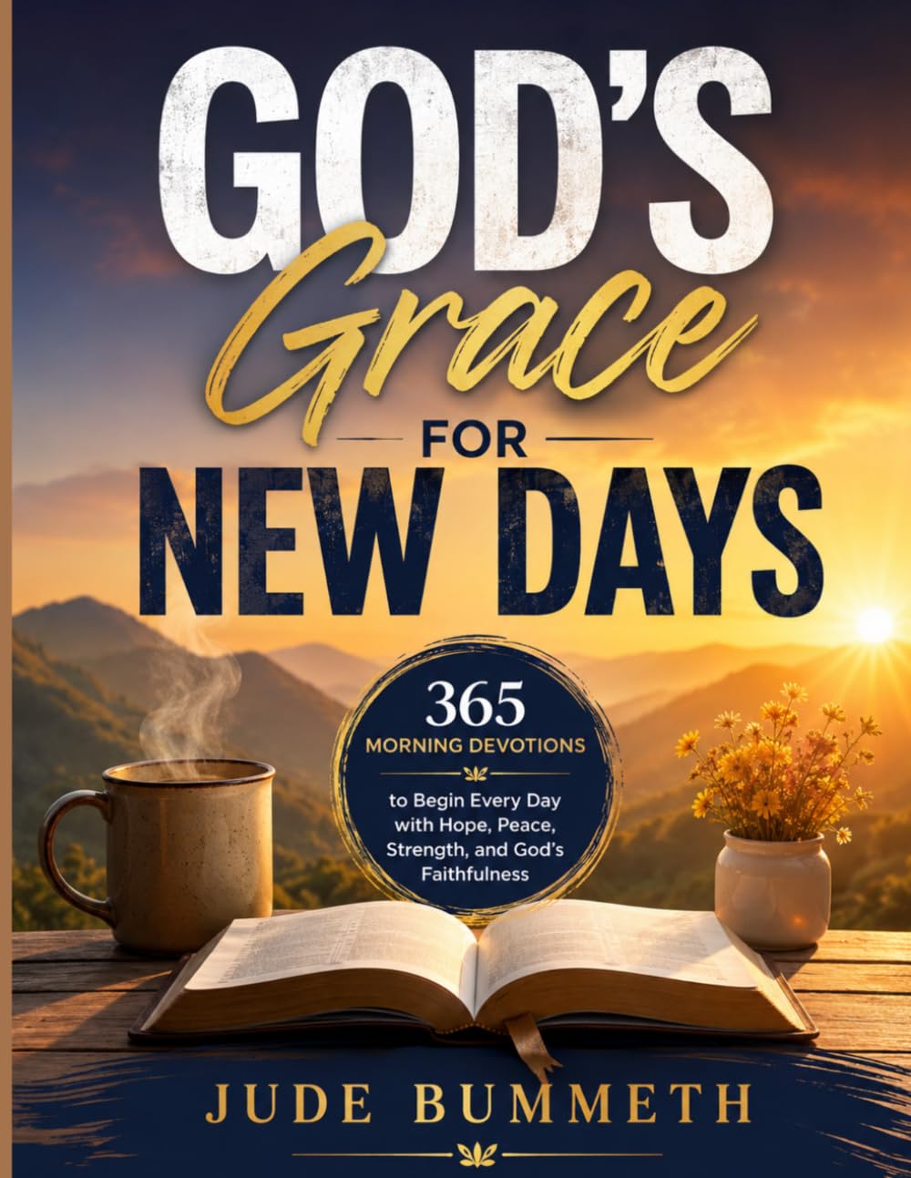 God's Grace for New Days: 365 Morning Devotions to Begin Every Day with Hope, Peace, Strength, and God's Faithfulness
