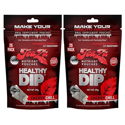 Teaza Bolsas energéticas, sin tabaco, sin nicotina, sin humo, alternativa al tabaco y inmersión energética, alternativa al tabaco para masticar,