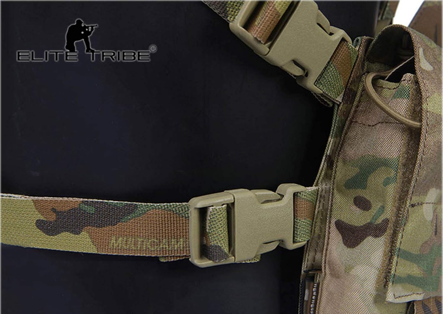 EMERSON MF Style UW Gen IV Tactical Chest Vest,Recon Chest Vest with Mag Pouch H Suspension Lightweight